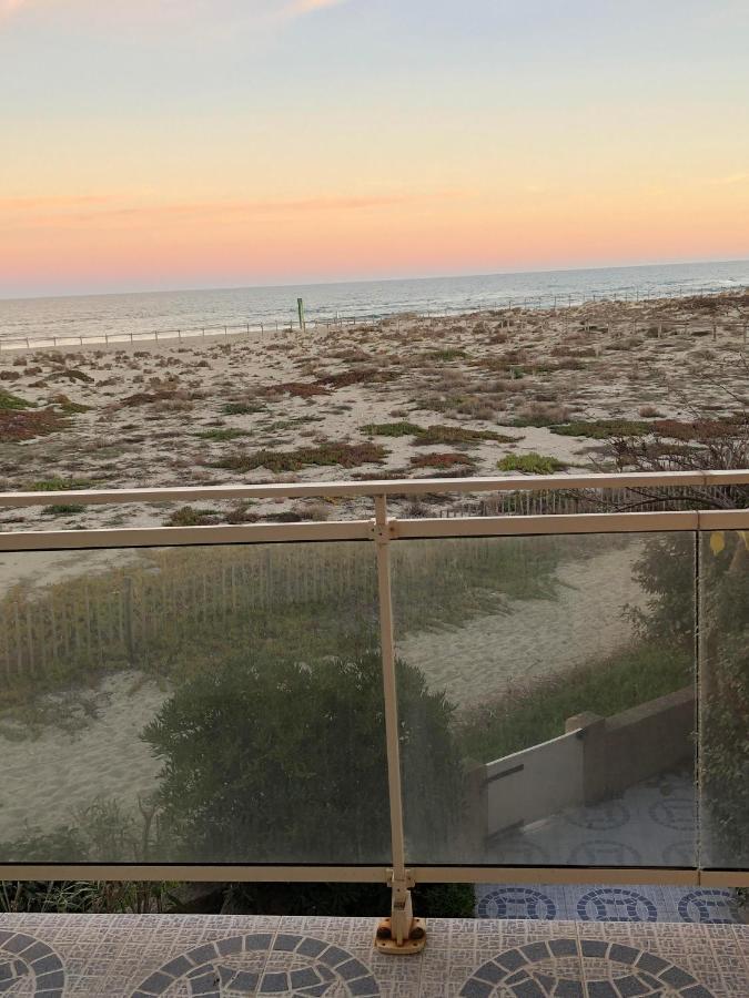 Villa Sur Le Sable Vue Mer Panoramique Piscine Clim Wifi Le Barcarès Extérieur photo