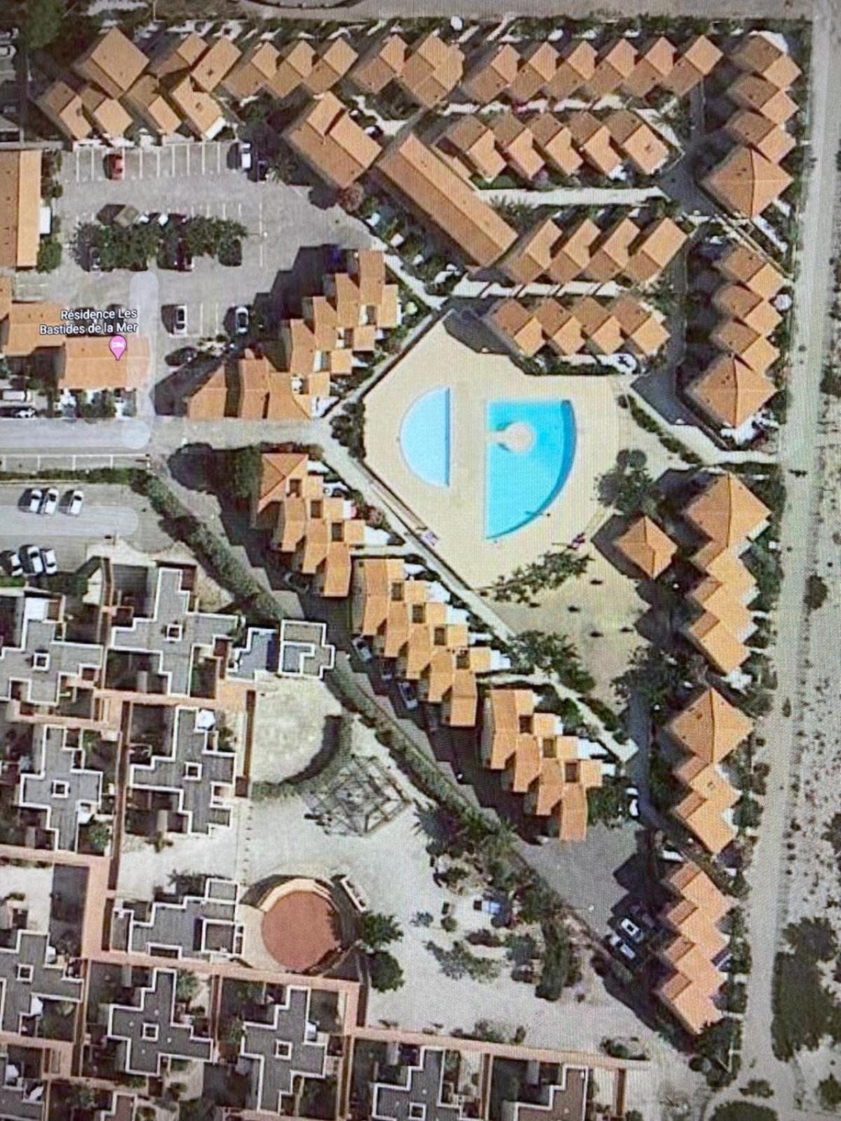 Villa Sur Le Sable Vue Mer Panoramique Piscine Clim Wifi Le Barcarès Extérieur photo