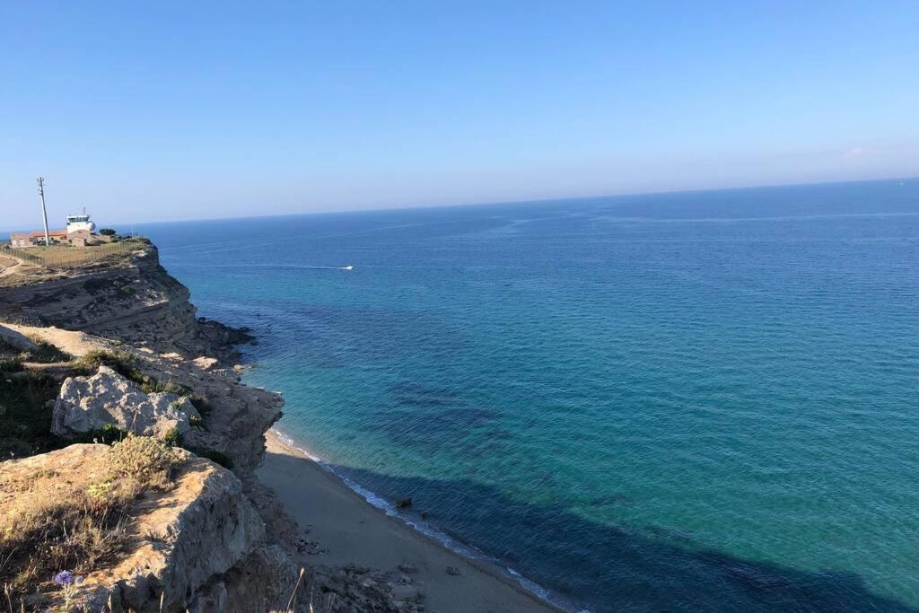 Villa Sur Le Sable Vue Mer Panoramique Piscine Clim Wifi Le Barcarès Extérieur photo