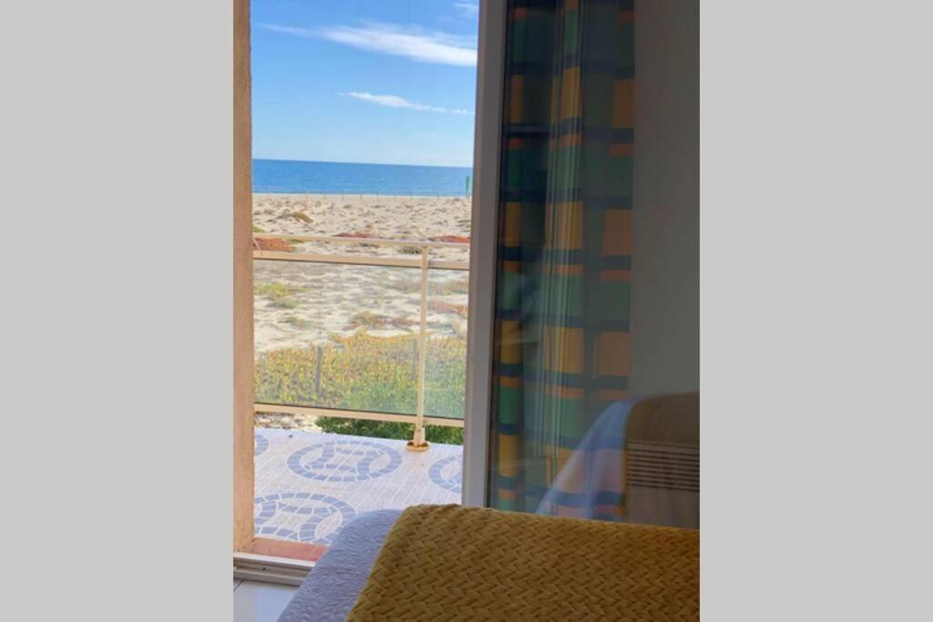Villa Sur Le Sable Vue Mer Panoramique Piscine Clim Wifi Le Barcarès Extérieur photo