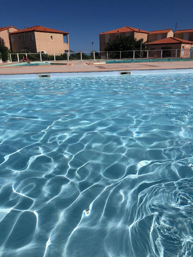 Villa Sur Le Sable Vue Mer Panoramique Piscine Clim Wifi Le Barcarès Extérieur photo